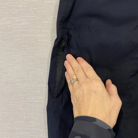 Orvis Fleece Lined Tech Pants Mens 40 x 30 Black Water Repellent Insulated - Picture 4 of 13